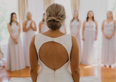 Bridal Reveal to Bridesmaids By Hannah Pennington Photos